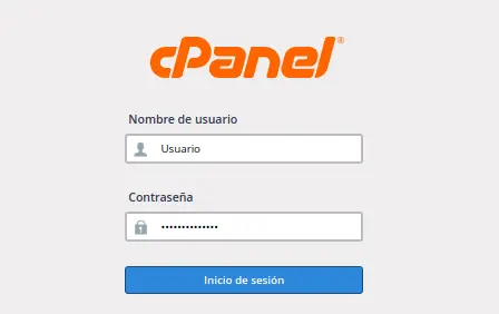 Ingresar a cPanel