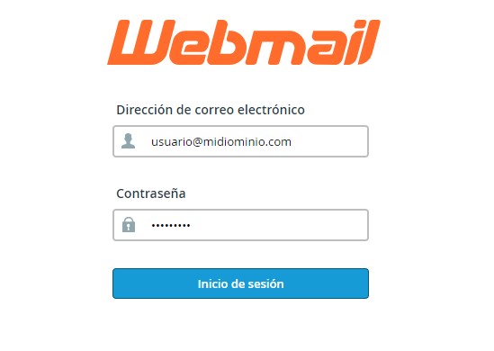 Acceso Webmail