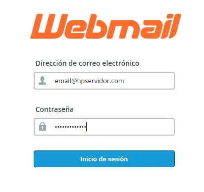 Acceso Webmail